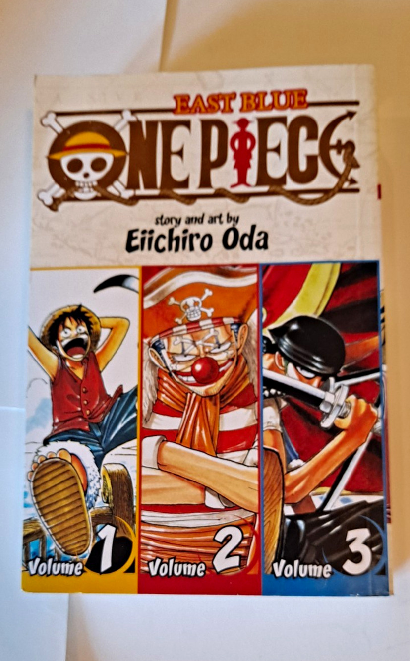 One Piece East Blue Omnibus Vol 1-3 Manga by Eiichiro Oda VIZ Media